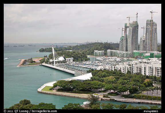 Marina, Keppel Bay. Singapore (color)