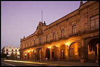 Presidencial Municipal (city hall) at dawn. Guadalajara, Jalisco, Mexico ( color)