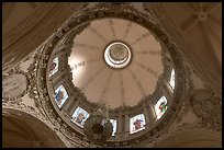 Dome fo the Cathedral seen from below. Guadalajara, Jalisco, Mexico