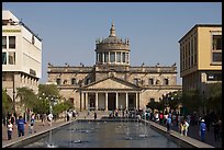 Basin and Hospicios de Cabanas. Guadalajara, Jalisco, Mexico (color)