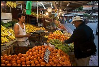 Fruit vending in Mercado Libertad. Guadalajara, Jalisco, Mexico (color)