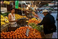 Fruit vending in Mercado Libertad. Guadalajara, Jalisco, Mexico