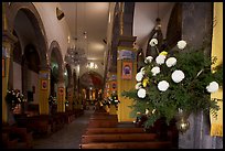 Nave of Church, Tlaquepaque. Jalisco, Mexico ( color)