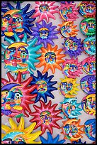 Sun motifs, Tlaquepaque. Jalisco, Mexico (color)