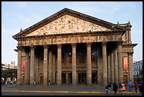 Teatro Degollado. Guadalajara, Jalisco, Mexico (color)