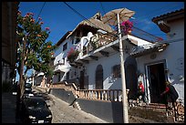 Residential street, Puerto Vallarta, Jalisco. Jalisco, Mexico