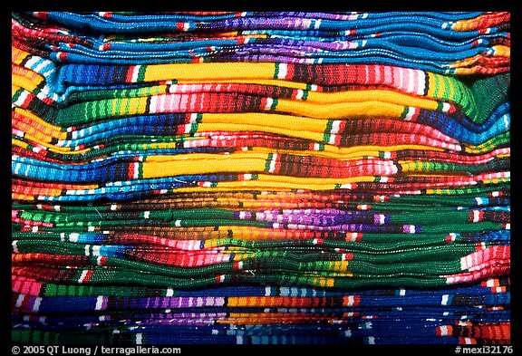 Multicolored garnments, Puerto Vallarta, Jalisco. Jalisco, Mexico