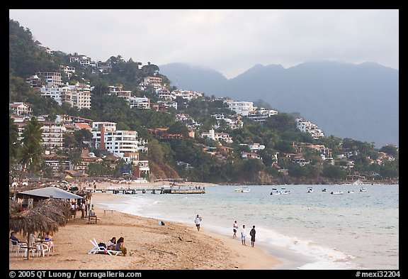 Playa Olas Altas, Puerto Vallarta, Jalisco. Jalisco, Mexico (color)