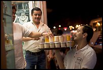 Yoghurt vendor at night, Puerto Vallarta, Jalisco. Jalisco, Mexico (color)