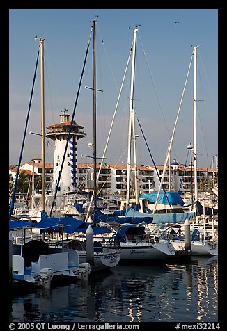 Yatchs in Marina Vallarta, Puerto Vallarta, Jalisco. Jalisco, Mexico