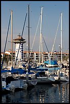 Yatchs in Marina Vallarta, Puerto Vallarta, Jalisco. Jalisco, Mexico ( color)