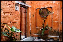 Artistically decorated entrance to a home , Puerto Vallarta, Jalisco. Jalisco, Mexico ( color)