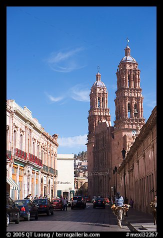 Cathedral, morning. Zacatecas, Mexico