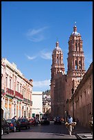 Cathedral, morning. Zacatecas, Mexico ( color)