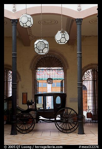 Carriage in Gonzalez Ortega Market. Zacatecas, Mexico