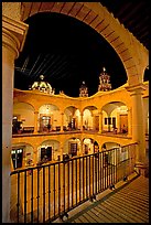 Inside courtyard of the Palacio de Gobernio. Zacatecas, Mexico ( color)