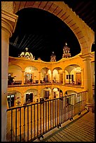 Inside courtyard of the Palacio de Gobernio. Zacatecas, Mexico