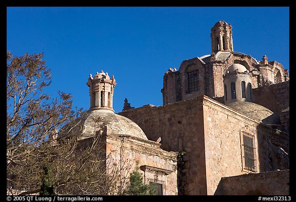 Dome of Rafael Coronel Museum. Zacatecas, Mexico (color)