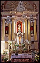 Main altar of Church Santo Domingo. Zacatecas, Mexico