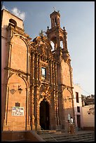 Church, late afternoon. Guanajuato, Mexico