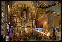 Altar and nativity. Guanajuato, Mexico ( color)