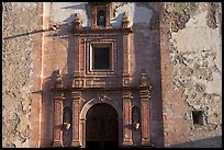 Facade of San Roque church, early morning. Guanajuato, Mexico (color)