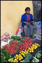 Vegetable street vendor. Guanajuato, Mexico ( color)