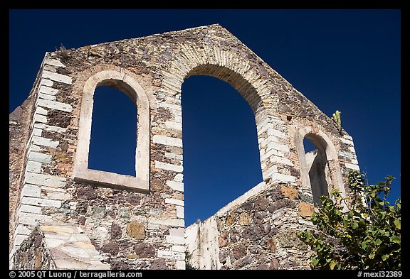 Ruined house near a mine. Guanajuato, Mexico