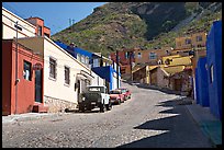 Suburban street. Guanajuato, Mexico ( color)