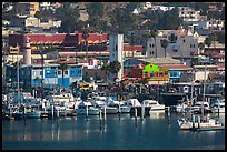 Yachts and waterfront, Ensenada. Baja California, Mexico (color)