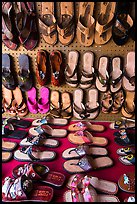 Sandals for sale. Baja California, Mexico (color)