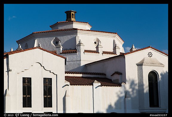 Casino room from outside, Riviera Del Pacifico, Ensenada. Baja California, Mexico (color)