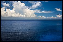 Blue Gulf waters. Cozumel Island, Mexico ( color)