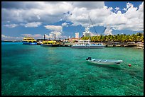 Harbor, Puerta Maya. Cozumel Island, Mexico ( color)