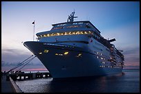 Cruise ship. Cozumel Island, Mexico ( color)