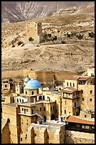 Mar Saba Monastery in the Judean Desert. West Bank, Occupied Territories (Israel) (color)