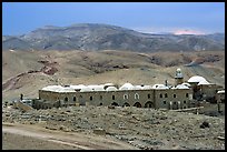 Nabi Musa Monastery in the Judean Desert. West Bank, Occupied Territories (Israel)
