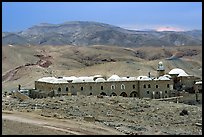 Nabi Musa Monastery in the Judean Desert. West Bank, Occupied Territories (Israel) (color)