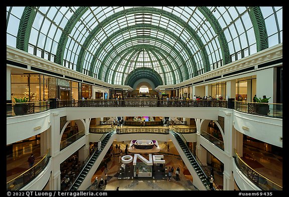 Inside the Mail of the Emirates. United Arab Emirates (color)