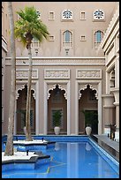 Courtyard, Medina Jumerah. United Arab Emirates ( color)