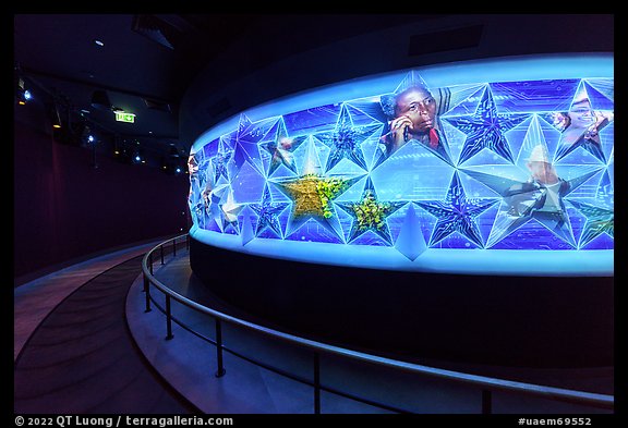 Exhibit 2: American Innovation, USA Pavilion. Expo 2020, Dubai, United Arab Emirates (color)