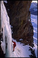 Paul on the final section of Symphonie d'Automne, Alpe d'Huez. Alps, France ( color)