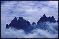 Grands Charmoz and Grepon. Alps, France