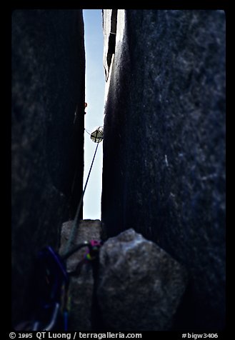 In Texas Flake. El Capitan, Yosemite, California (color)