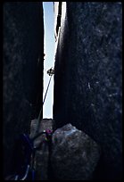 In Texas Flake. El Capitan, Yosemite, California (color)