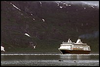 Cruise ship, East arm. Glacier Bay National Park, Alaska