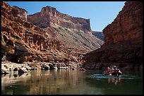 Rafting in in Marble Canyon. Grand Canyon National Park, Arizona