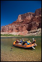 Raft and Nankoweap cliffs. Grand Canyon National Park, Arizona