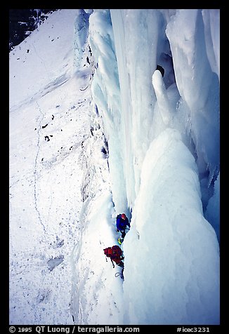 During an attempt on the Tete de Gramusat. Alps, France (color)