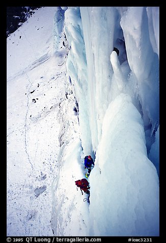 During an attempt on the Tete de Gramusat. Alps, France